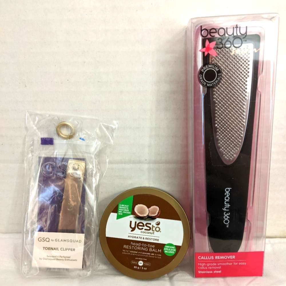 Set of 4 Beauty Products For Feet Brand New